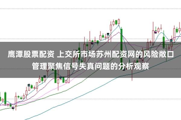 鹰潭股票配资 上交所市场苏州配资网的风险敞口管理聚焦信号失真问题的分析观察