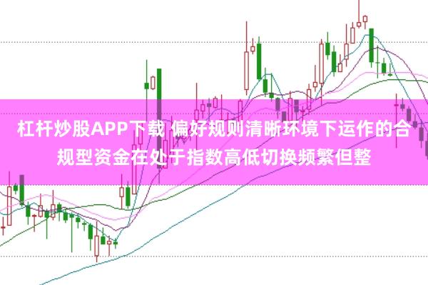 杠杆炒股APP下载 偏好规则清晰环境下运作的合规型资金在处于指数高低切换频繁但整